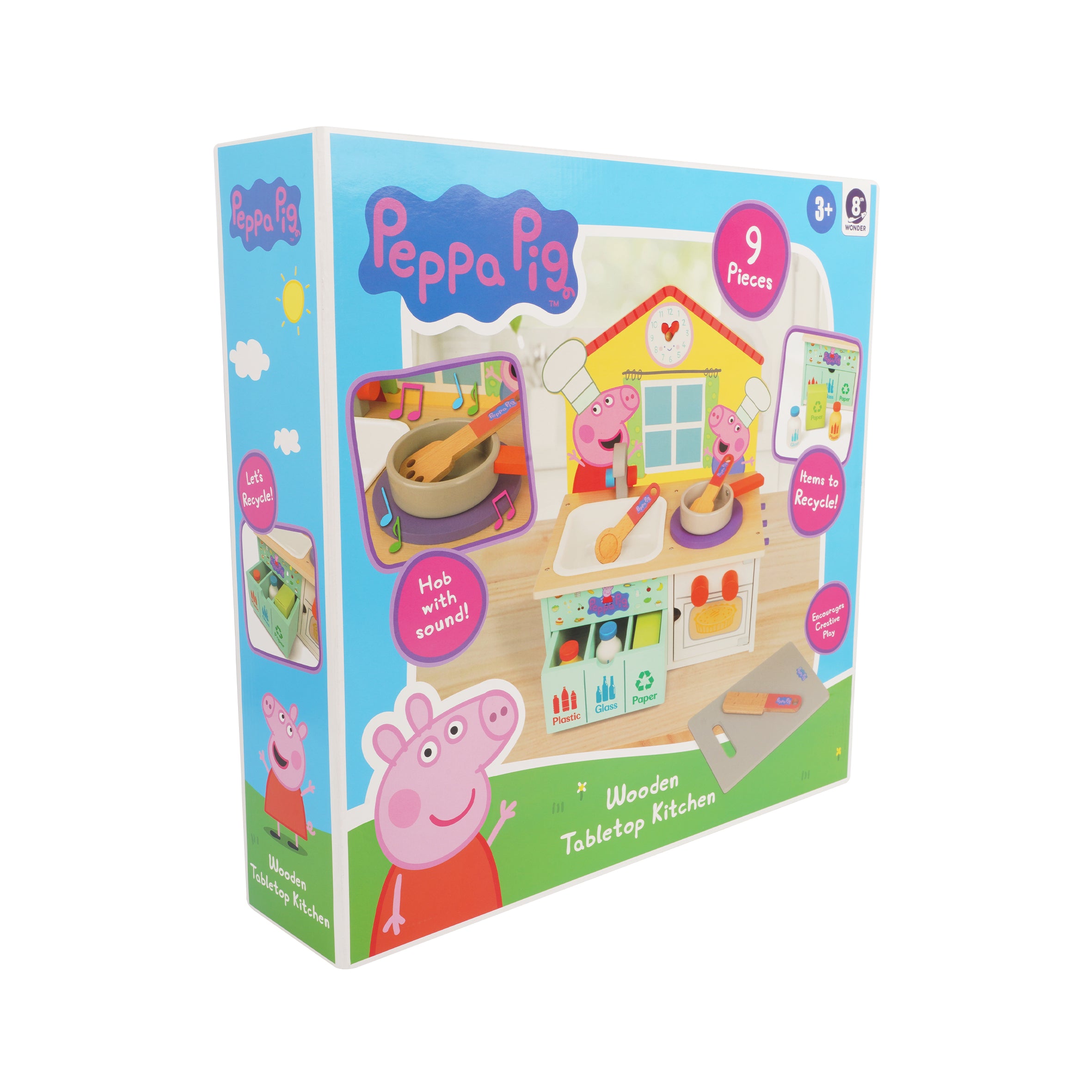 Peppa pig wooden store kitchen