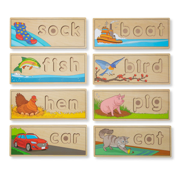 Melissa and doug see and spell puzzle online